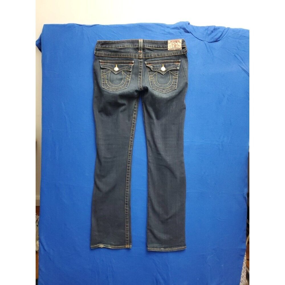 Vintage True Religion World Tour Billy Denim Jeans Pants Women’s Size 32 USA - Picture 16 of 16